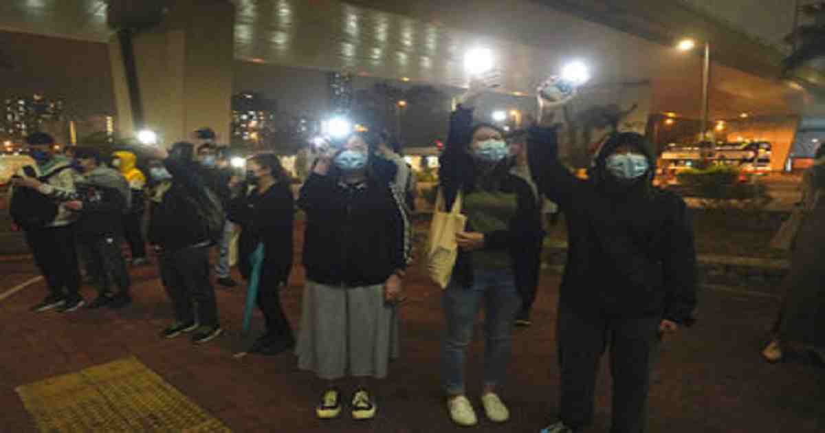 Hong Kong , China , pro-democracy activists